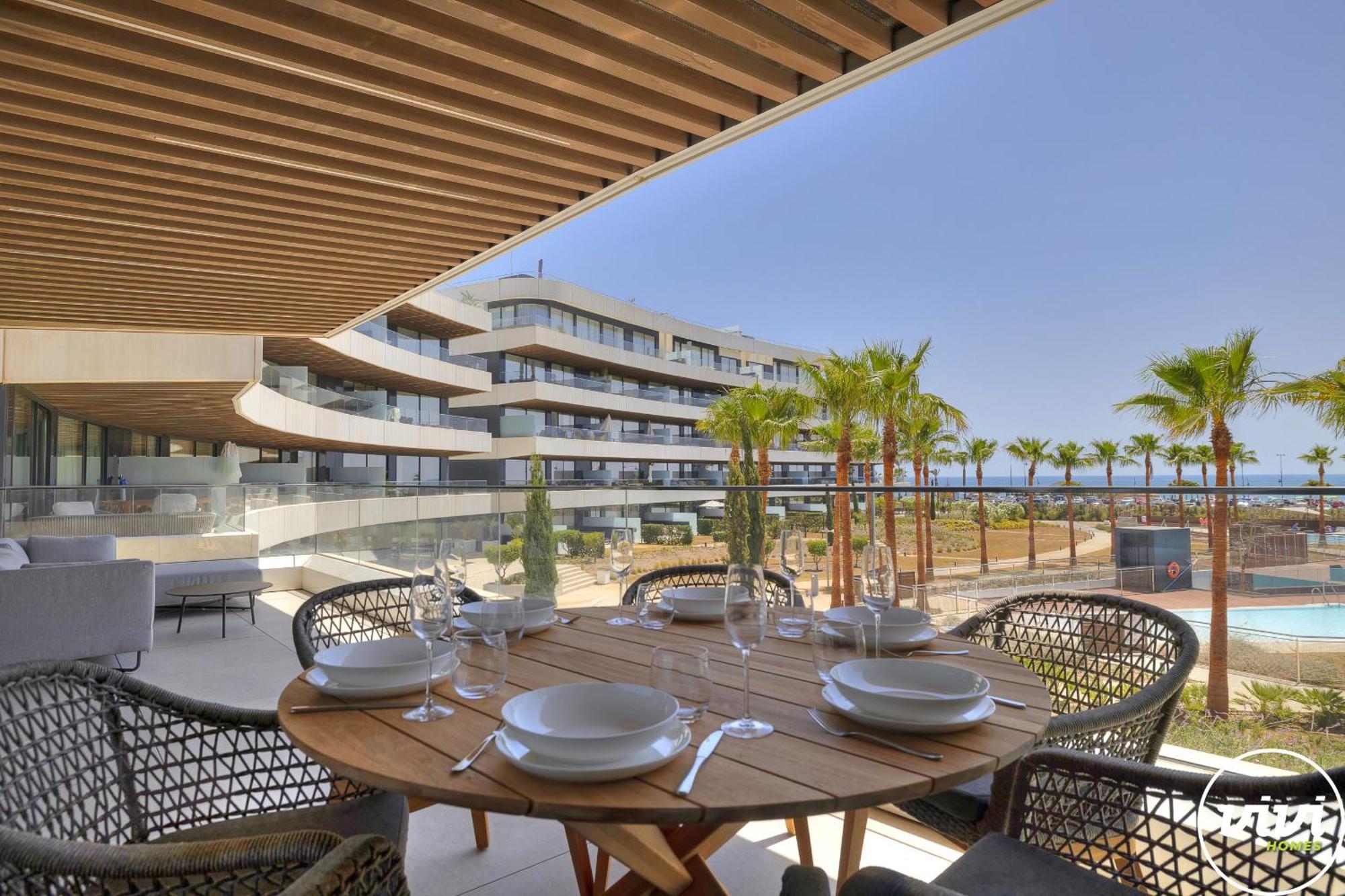 Vivi Homes - Aura Pool, Sauna, Spa, Gym & Sea View Appartamento Torremolinos